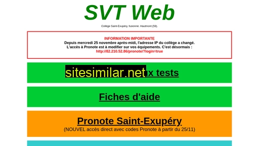 vernes.free.fr alternative sites