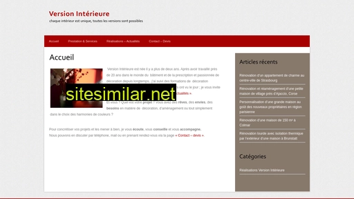 versioninterieure.fr alternative sites
