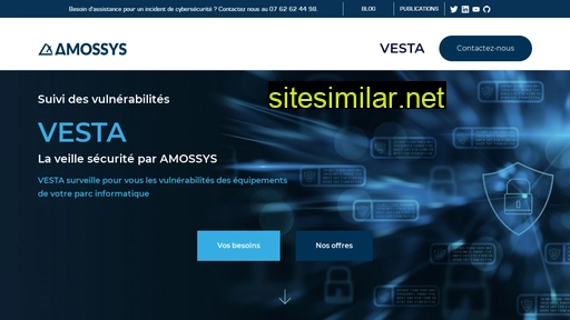 Vesta-amossys similar sites
