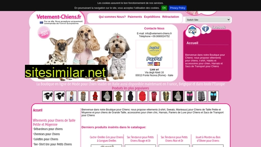 vetement-chiens.fr alternative sites