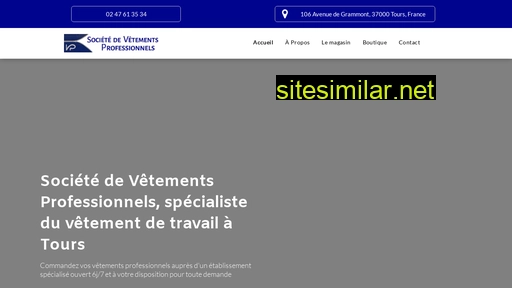vetement-professionnel-tours.fr alternative sites