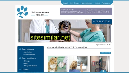 veterinaire-mignot.fr alternative sites