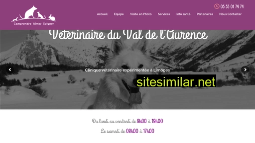 veterinairevaldelaurence.fr alternative sites