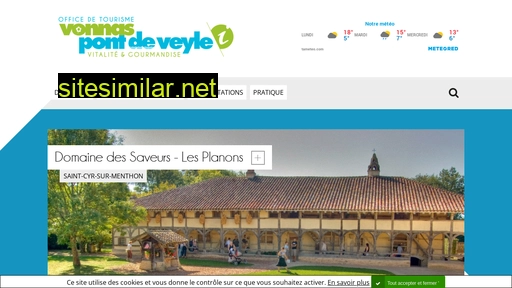 veyle-tourisme.fr alternative sites