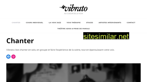 vibrato.asso.fr alternative sites