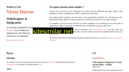 victordarras.fr alternative sites