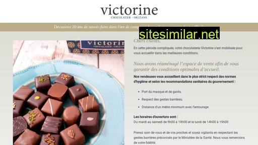 victorine-chocolatier.fr alternative sites