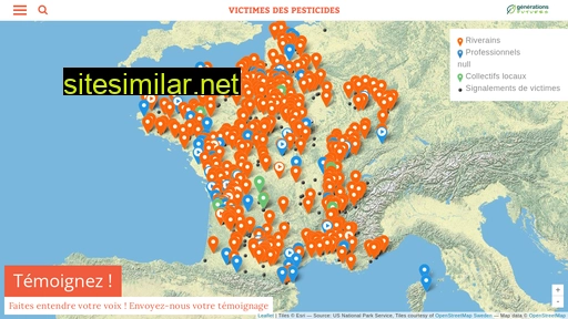 victimes-pesticides.fr alternative sites