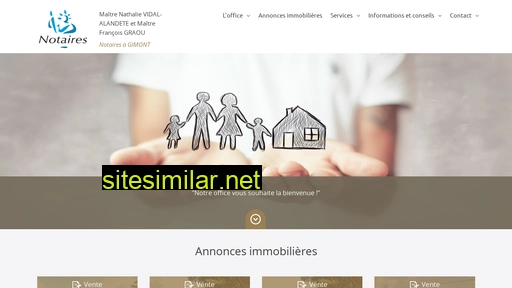 vidal-graou-gimont.notaires.fr alternative sites