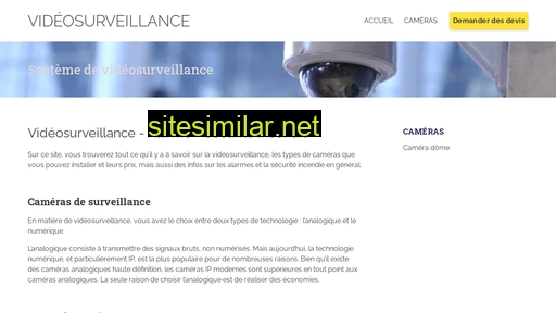 videosurveillance-france.fr alternative sites