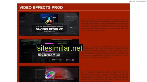 Videoeffectsprod similar sites