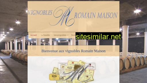 vignoblesromainmaison.fr alternative sites