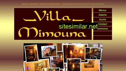 villamimouna.fr alternative sites