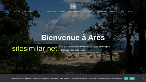 villa-vacances-ares.fr alternative sites