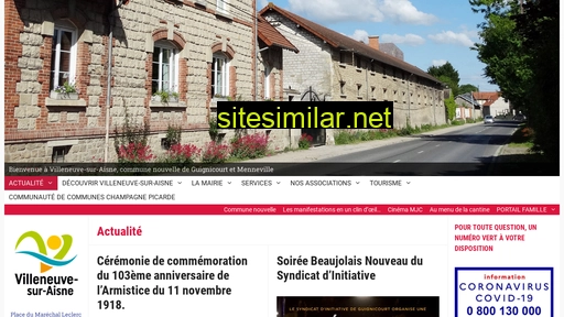 villeneuve-sur-aisne.fr alternative sites