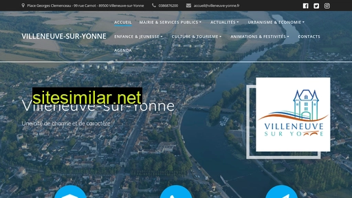 villeneuve-yonne.fr alternative sites