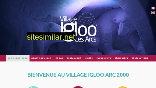village-igloo-arcs.fr alternative sites