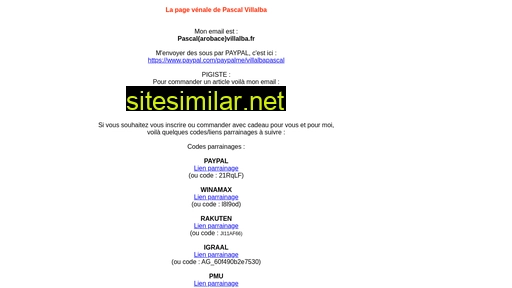 villalba.fr alternative sites