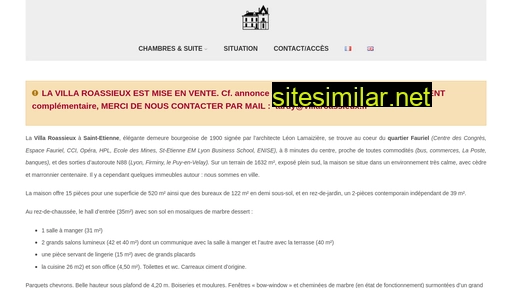 villaroassieux.fr alternative sites