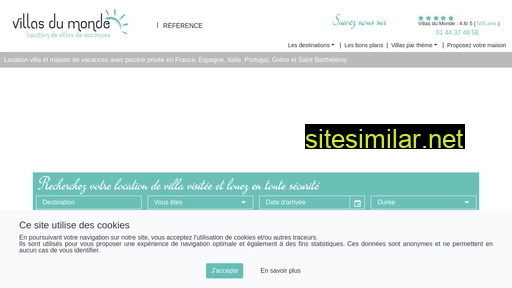 villasdumonde.fr alternative sites