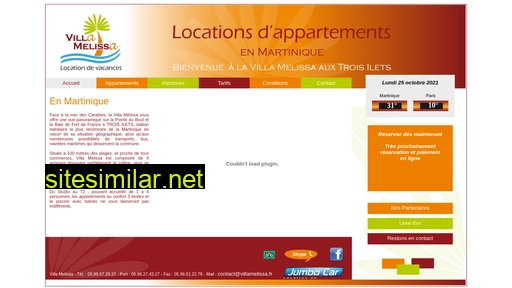 villasmelissa.fr alternative sites