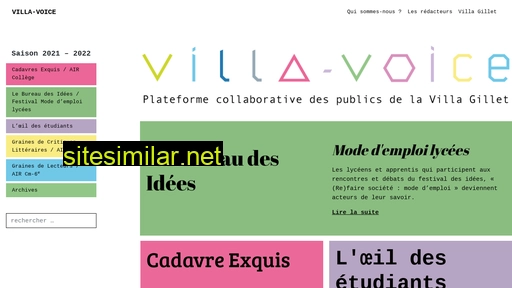 villavoice.fr alternative sites