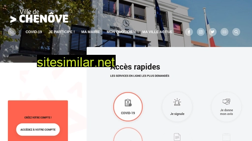 ville-chenove.fr alternative sites