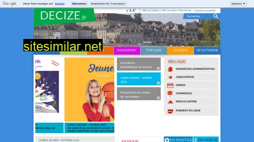 ville-decize.fr alternative sites