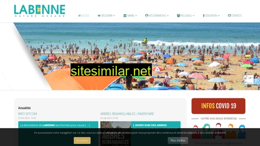 ville-labenne.fr alternative sites