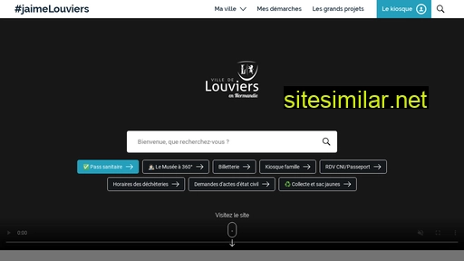 ville-louviers.fr alternative sites