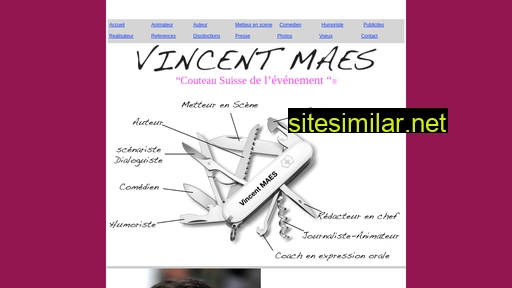 Vincentmaes similar sites