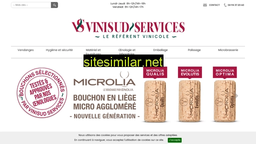 Vinisud-services similar sites