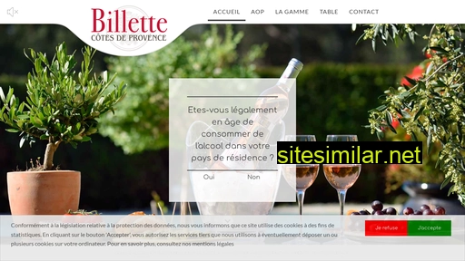 vin-billette.fr alternative sites