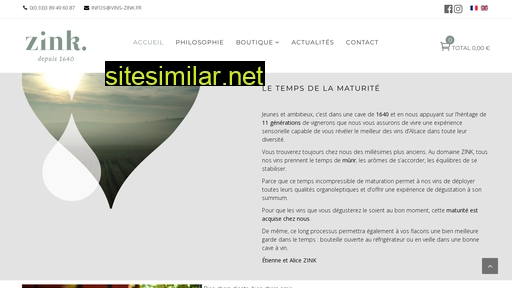 vins-zink.fr alternative sites