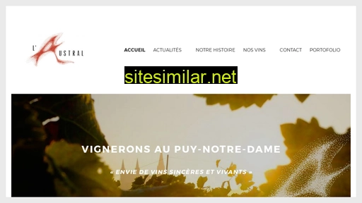 vin-austral.fr alternative sites