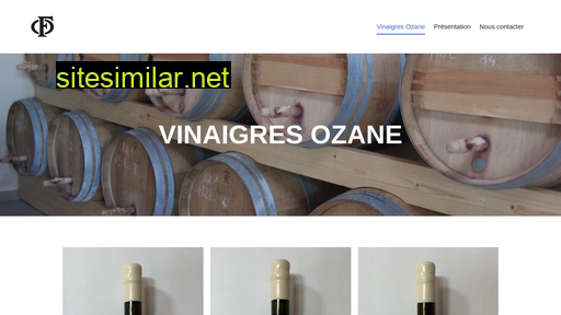 vinaigre-ozane.fr alternative sites
