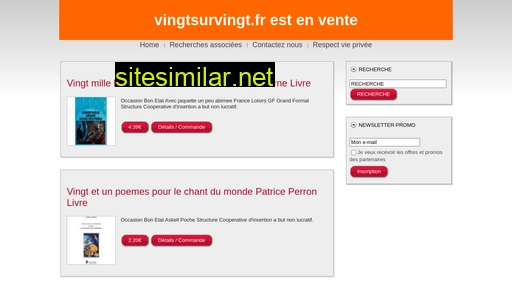 vingtsurvingt.fr alternative sites