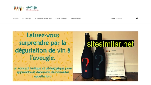 vinotropie.fr alternative sites