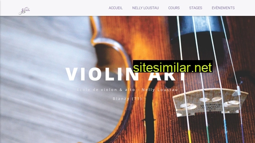Violin-art similar sites