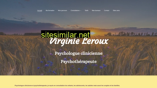 virginielerouxpsychologue.fr alternative sites