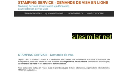 Visa-demande similar sites