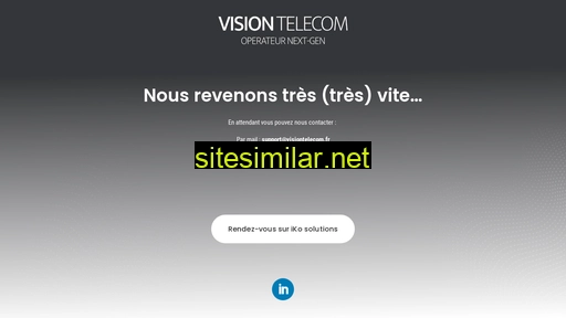 Visiontelecom similar sites