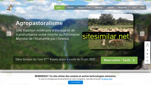 visit-lozere.fr alternative sites