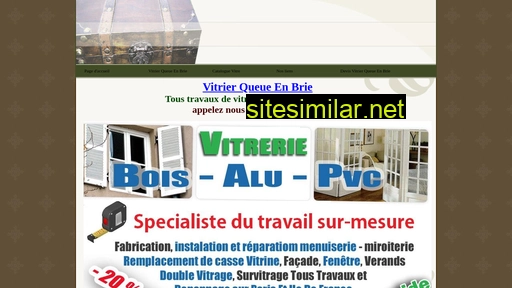 vitrierqueueenbrie.fr alternative sites