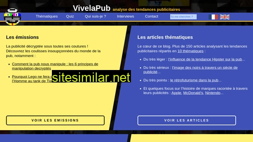 vivelapub.fr alternative sites