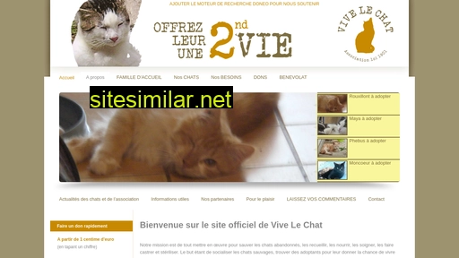vivelechat.fr alternative sites