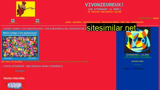vivonzeureux.fr alternative sites