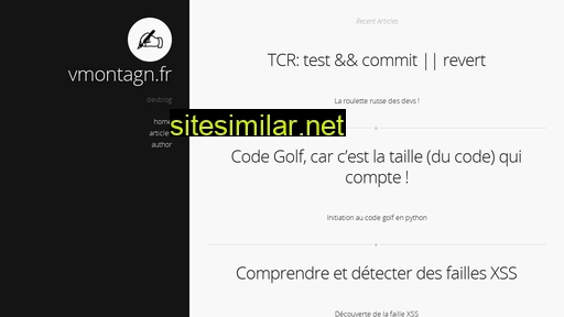 vmontagn.fr alternative sites