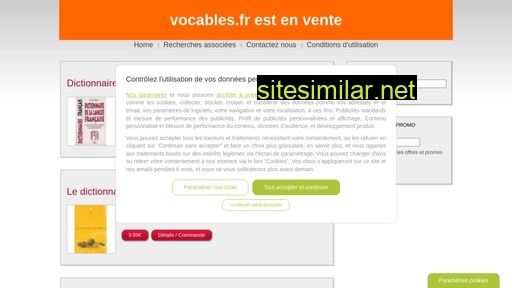 vocables.fr alternative sites