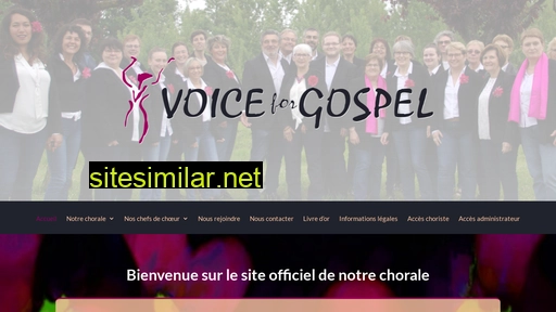voiceforgospel.fr alternative sites